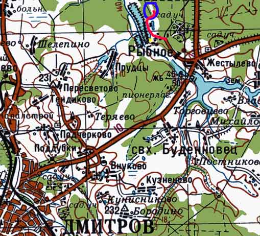 Карта Дмитровского Района Купить